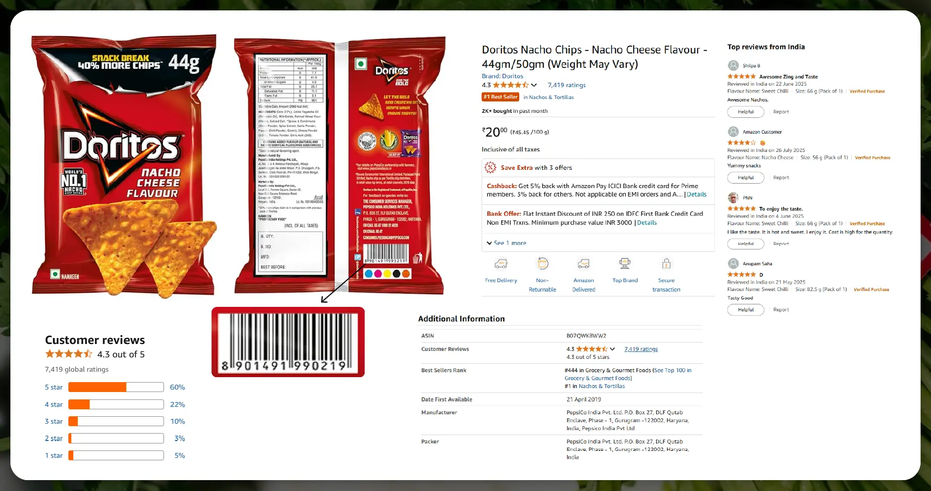 Creating a Comprehensive Indian Grocery UPC Dataset